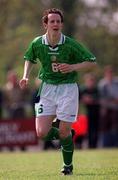 27 April 1999; Andrew O'Brien of Republic of Ireland during the U21 International friendly match between Republic of Ireland and Sweden at Birr Town FC in Birr, Offaly. Photo By Brendan Moran/Sportsfile