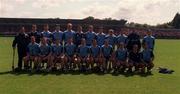 31 May 1998; The Dublin team ahead of the Guinness Leinster Senior Hurling Championship quarter-final match between Dublin and Kilkenny at Parnell Park in Dublin. Photo By Brendan Moran/Sportsfile