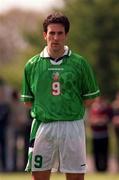 27 April 1999; Neale Fenn of Republic of Ireland ahead of the U21 International friendly match between Republic of Ireland and Sweden at Birr Town FC in Birr, Offaly. Photo By Brendan Moran/Sportsfile