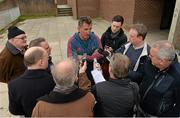 18 March 2014; Munster head coach Rob Penney speaking during a press conference ahead of their Celtic League 2013/14, Round 17, game against Benetton Treviso on Saturday. Munster Rugby Press Conference, University of Limerick, Limerick. Picture credit: Diarmuid Greene / SPORTSFILE