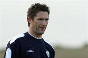 5 October 2005; Robbie Keane, Republic of Ireland, during squad training. Malahide FC, Malahide, Dublin. Picture credit: Pat Murphy / SPORTSFILE