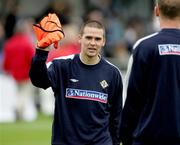 6 October 2005; David Healy, Northern Ireland, in action during squad training. Newforge Training Ground, Belfast. Picture credit: Oliver McVeigh / SPORTSFILE