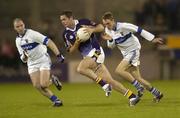 6 October 2005; Darren Magee, Kilmacud Crokes, in action against Alan Costelloe, left, and Willie Lowry, St. Vincent's. Dublin County Senior Football Semi-Final, Kilmacud Crokes v St. Vincent's, Parnell Park, Dublin. Picture credit: Damien Eagers / SPORTSFILE