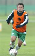 10 October 2005; Andy Reid, Republic of Ireland, in action during squad training. Malahide FC, Malahide, Dublin. Picture credit: David Maher / SPORTSFILE