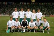 8 October 2005; Republic of Ireland team. FIFA 2006 World Cup Qualifier, Group 4, Cyprus v Republic of Ireland, GSP Stadium, Nicosia, Cyprus. Picture credit: David Maher / SPORTSFILE