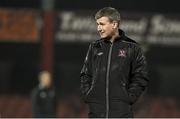 22 March 2014; Dundalk manager Stephen Kenny. Airtricity League Premier Division, Sligo Rovers v Dundalk, The Showgrounds, Sligo. Picture credit: Ramsey Cardy / SPORTSFILE