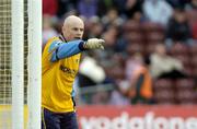 9 October 2005; Cathal McGinley, Salthill-Knocknacarra goalkeeper. Galway County Senior Football Final, Salthill-Knocknacarra v Carna-Cashel, Pearse Stadium, Galway. Picture credit: Damien Eagers / SPORTSFILE