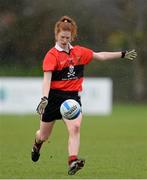 21 March 2014; Louise Ni Mhuircheartaigh, University College Cork. O'Connor Cup, Semi-Final, University of Limerick v University College Cork. Queen's University, Belfast, Co. Antrim. Picture credit: Oliver McVeigh / SPORTSFILE