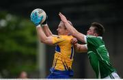 29 May 2016; Pat Burke of Clare in action against Stephen Cahill of Limerick during the Munster GAA Football Senior Championship quarter-final between Limerick and Clare at Gaelic Grounds in Limerick. Photo by Sam Barnes/Sportsfile