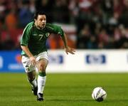 12 October 2005; Andy Reid, Republic of Ireland. FIFA 2006 World Cup Qualifier, Group 4, Republic of Ireland v Switzerland, Lansdowne Road, Dublin. Picture credit: David Maher / SPORTSFILE