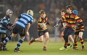 29 March 2014; Action from the half-time mini-games featuring Lansdowne RFC in action against Navan RFC during the Celtic League 2013/14 Round 18 match between Leinster and Munster at the Aviva Stadium, Lansdowne Road, Dublin. Picture credit: Brendan Moran / SPORTSFILE