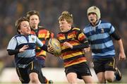 29 March 2014; Action from the half-time mini-games featuring Lansdowne RFC in action against Navan RFC during the Celtic League 2013/14 Round 18 match between Leinster and Munster at the Aviva Stadium, Lansdowne Road, Dublin. Picture credit: Brendan Moran / SPORTSFILE