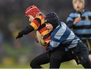 29 March 2014; Action from the half-time mini-games featuring Lansdowne in action against Navan during the Celtic League 2013/14 Round 18 match between Leinster and Munster at the Aviva Stadium, Lansdowne Road, Dublin. Photo by Sportsfile