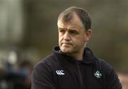 15 November 2005; Ireland skills coach Brian McLoughlin during squad training. Ireland rugby squad training, Clongowes College, Clane, Co. Kildare. Picture credit: Brendan Moran / SPORTSFILE