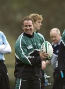 15 November 2005; Ireland fitness coach Michael McGurn during squad training. Ireland rugby squad training, Clongowes College, Clane, Co. Kildare. Picture credit: Brendan Moran / SPORTSFILE