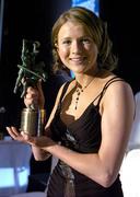 12 November 2005; Colette McSorley, from Armagh, who was presented with the Young Player of the Year, at the 2005 Camogie All-Star Awards, in association with O'Neills. Citywest Hotel, Dublin. Picture credit: Brendan Moran / SPORTSFILE