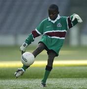 21 November 2005; Temi Raheem, St. Philip’s, Clonsilla in action. Allainz Cumann na mBunscol Finals, Corn Mhic Chaoilte, Scoil Maelruáin, Old Bawn v St. Philip’s, Clonsilla, Croke Park, Dublin. Picture credit: Damien Eagers / SPORTSFILE