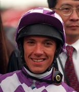 22 May 1999; Jockey Frankie Dettori at The Curragh Racecourse in Kildare. Photo by Ray McManus/Sportsfile