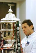 28 November 2005; Declan O'Brien, Drogheda United captain, during a press conference. Drogheda United Press Day, D Hotel, Drogheda, Co. Louth. Picture credit: David Maher / SPORTSFILE