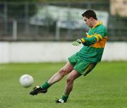 27 November 2005; Mark Cole, Rhode. Leinster Club Senior Football Championship Semi-Final, Kilmacud Crokes v Rhode, St. Conleth's Park, Newbridge, Co. Kildare. Picture credit: David Maher / SPORTSFILE