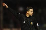 25 November 2005; Damien Hancock, referee. eircom league Promotion / Relegation Play-off, 2nd Leg, Dublin City v Shamrock Rovers, Tolka Park, Dublin. Picture credit: David Maher / SPORTSFILE