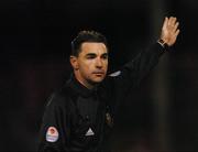 25 November 2005; Damien Hancock, referee. eircom league Promotion / Relegation Play-off, 2nd Leg, Dublin City v Shamrock Rovers, Tolka Park, Dublin. Picture credit: David Maher / SPORTSFILE