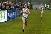 7 January 2006; Ireland's Mary Cullen finishes the Senior Women's Event in 4th place. IAAF International Cross Country, Stormont, Belfast. Picture credit: Damien Eagers / SPORTSFILE