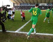 8 January 2006; Roy Keane, Glasgow Celtic, runs out for his debut. Tennent's Scottish Cup, 3rd round, Clyde v Glasgow Celtic, Broadwood Stadium, Clyde, Scotland. Picture credit: David Maher / SPORTSFILE