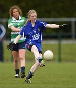 12 April 2014; Emma Murray, Scoil Mhuire Carrick-On-Suir. Tesco HomeGrown Post Primary School Junior C, Gallen CS Ferbane, Co. Offaly v Scoil Mhuire Carrick-On-Suir, Co. Tipperary. Crettyard GAA, Crettyard, Co. Laois. Picture credit: Barry Cregg / SPORTSFILE