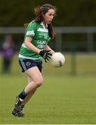 12 April 2014; Ellee McEvoy, Gallen CS Ferbane. Tesco HomeGrown Post Primary School Junior C, Gallen CS Ferbane, Co. Offaly v Scoil Mhuire Carrick-On-Suir, Co. Tipperary. Crettyard GAA, Crettyard, Co. Laois. Picture credit: Barry Cregg / SPORTSFILE