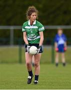 12 April 2014; Róisín Egan, Gallen CS Ferbane. Tesco HomeGrown Post Primary School Junior C, Gallen CS Ferbane, Co. Offaly v Scoil Mhuire Carrick-On-Suir, Co. Tipperary. Crettyard GAA, Crettyard, Co. Laois. Picture credit: Barry Cregg / SPORTSFILE