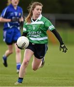 12 April 2014; Eimear Flynn, Gallen CS Ferbane. Tesco HomeGrown Post Primary School Junior C, Gallen CS Ferbane, Co. Offaly v Scoil Mhuire Carrick-On-Suir, Co. Tipperary. Crettyard GAA, Crettyard, Co. Laois. Picture credit: Barry Cregg / SPORTSFILE