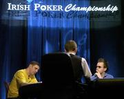 8 January 2006; Eventual champion Kieran Walsh, right, from Cork, in action against Damien Kavanagh, from Dublin, during the final of Boylepoker.com Irish Poker Championship. Citywest Hotel, Dublin. Picture credit: Brendan Moran / SPORTSFILE