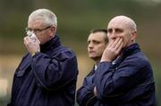8 January 2006; Kildare manager John Crofton with selector Davy Dalton, right. O'Byrne Cup, First Round, Kildare v Longford, St. Conleth's Park, Newbridge, Co. Kidare. Picture credit: Damien Eagers / SPORTSFILE