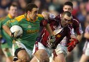 15 January 2006; Barry Lynch, Meath, in action against Michael Ennis, Westmeath. O'Byrne Cup, Second Round, Meath v Westmeath, Pairc Tailteann, Navan, Co. Meath. Picture credit: Damien Eagers / SPORTSFILE