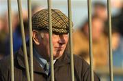 15 January 2006; A Kildare fan keeps a close eye on the game. O'Byrne Cup, Second Round, Kildare v Laois, St. Conleth's Park, Newbridge, Co. Kildare. Picture credit: Pat Murphy / SPORTSFILE