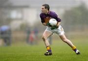15 January 2006; Colm Morris, Wexford. O'Byrne Cup, Second Round, Dublin v Wexford, O'Toole's GAA Club, Ayrefield Park, Coolock, Dublin. Picture credit: Brian Lawless / SPORTSFILE