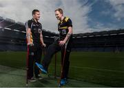 16 April 2014; Opel GAA ambassadors Ciaran Kilkenny, left, Dublin, and Colm Cooper, Kerry, in attendance at the launch of the Opel Kit for Clubs 2014. For every test drive, car service or Opel purchase made through the Opel dealer network, your local GAA club is awarded points that can be redeemed against high quality kit for your club! Log onto opelkitforclubs.com and start earning points today. Croke Park, Dublin. Picture credit: David Maher / SPORTSFILE