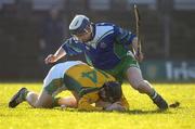 29 January 2006; Paul Fagan, Meath, in action against Eoin Hannify, Athlone IT. Kehoe Cup, Meath v Athlone IT, Pairc Tailteann, Navan, Co. Meath. Picture credit: Ray McManus / SPORTSFILE