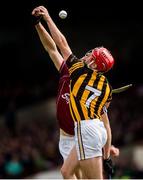 20 April 2014; Cillian Buckley, Kilkenny, in action against Jonathan Glynn, Galway. Allianz Hurling League Division 1 semi-final, Kilkenny v Galway, Gaelic Grounds, Limerick. Picture credit: Ray McManus / SPORTSFILE