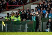 20 April 2014; Clare manager Davy Fitzgerald during the game. Allianz Hurling League Division 1 semi-final, Clare v Tipperary, Gaelic Grounds, Limerick. Picture credit: Ray McManus / SPORTSFILE