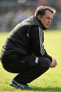 20 April 2014; Clare manager Davy Fitzgerald looks on during the final moments of the game. Allianz Hurling League Division 1 semi-final, Clare v Tipperary, Gaelic Grounds, Limerick. Picture credit: Diarmuid Greene / SPORTSFILE