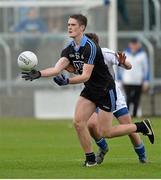 19 April 2014; Brian Fenton, Dublin, in action against Conor P. Moynagh, Cavan. Cadbury GAA Football U21 Championship Semi-Final, Cavan v Dublin, O'Moore Park, Portlaoise, Co. Laois. Picture credit: Piaras Ó Mídheach / SPORTSFILE