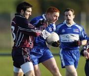 1 February 2006; Craig Curtis, IT Tallaght, in action against Leo Meenan, St. Mary's. Datapac Sigerson Cup, IT Tallaght v St. Mary's, Naomh Aine GAA Club, Bohernabreena, Tallaght, Dublin. Picture credit: Pat Murphy / SPORTSFILE