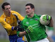 5 February 2006; Pat Ahern, Limerick, in action against John Whyte, Roscommon. Allianz National Football League, Division 2A, Round 1, Limerick v Roscommon, Gaelic Grounds, Limerick. Picture credit: Kieran Clancy / SPORTSFILE