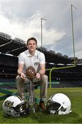 25 April 2014; Former Dublin Footballer Tomás Quinn visits Croke Park to meet up with members of the University of Central Florida and Penn State University as both colleges finalise their plans for the Croke Park Classic which takes place in GAA HQ on August 30th. Tickets for the Croke Park Classic are on sale now from www.ticketmaster.ie and www.tickets.ie. For further information, check out www.crokeparkclassic.ie. Croke Park Classic April Visit and Media Day, Croke Park, Dublin. Picture credit: David Maher / SPORTSFILE