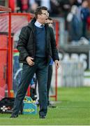 25 April 2014; Derry City Manager Roddy Collins. Airtricity League Premier Division, Derry City v UCD, Brandywell, Derry. Picture credit: Oliver McVeigh / SPORTSFILE