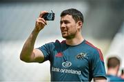 26 April 2014; Munster's Felix Jones during the Munster squad Captain's Run ahead of their Heineken Cup semi-final against Toulon on Sunday. Munster Squad Captain's Run, Stade Vélodrome, Marseille, France. Picture credit: Diarmuid Greene / SPORTSFILE