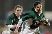 4 February 2006; Tania Rosser, Ireland. Women's Six Nations 2005-2006, Ireland v Spain, Donnybrook, Dublin. Picture credit; Brian Lawless / SPORTSFILE