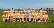 27 April 2014; The Antrim squad. GAA All-Ireland Senior Hurling Championship Qualifier Group - Round 1, Antrim vWestmeath. Ballycastle, Co. Antrim Picture credit: Oliver McVeigh / SPORTSFILE